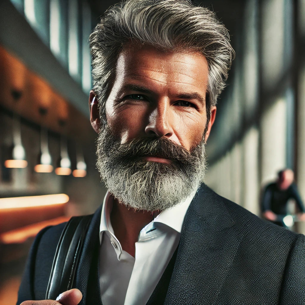 The Benefits of Letting Your Beard Go Gray: Embracing the Salt-and-Pepper Look