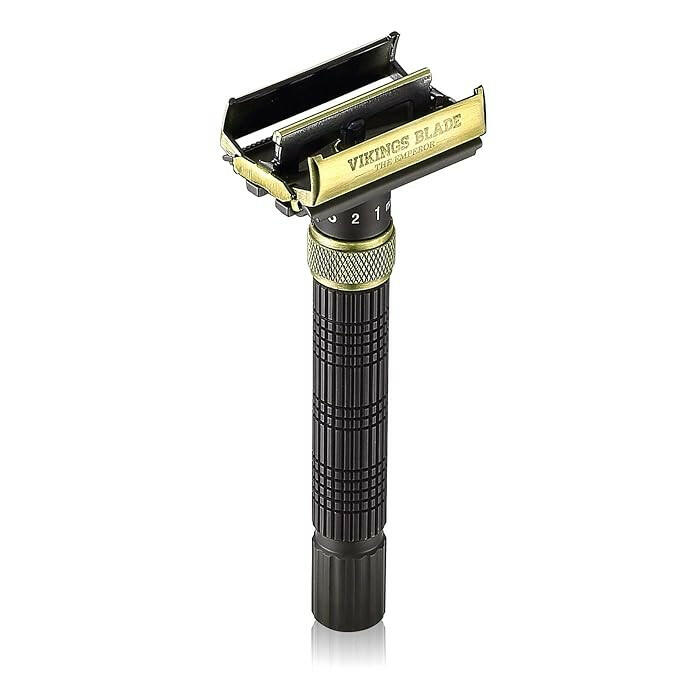 Adjustable Double Edge Safety Razor by Vikings Blade