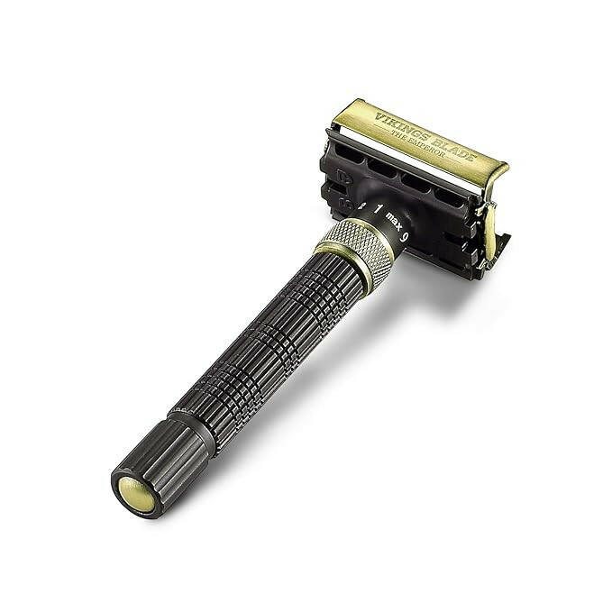 Adjustable Double Edge Safety Razor by Vikings Blade